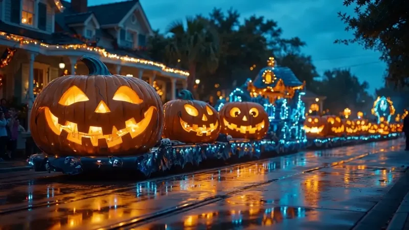 Moving Halloween Pumpkin